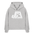 Team Justice - Womens Organic Boxcut Hoodie, Bild 1