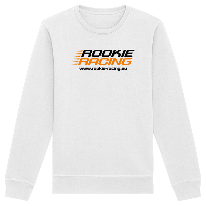 ROOKIE RACING - TEXT - Organic Basic Unisex Sweatshirt