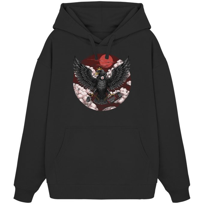 Austrian Force Eagle - Organic Oversize Hoodie