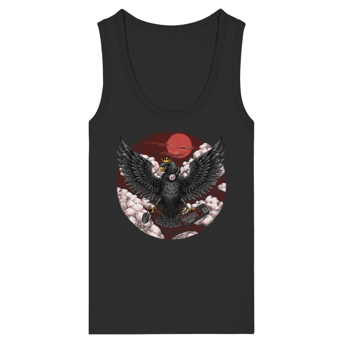 Austrian Force Eagle - Womens Organic Fitted Tank Top
