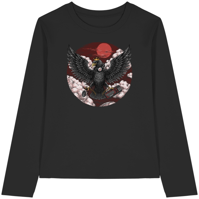 Austrian Force Eagle - Womens Organic Longsleeve T-Shirt